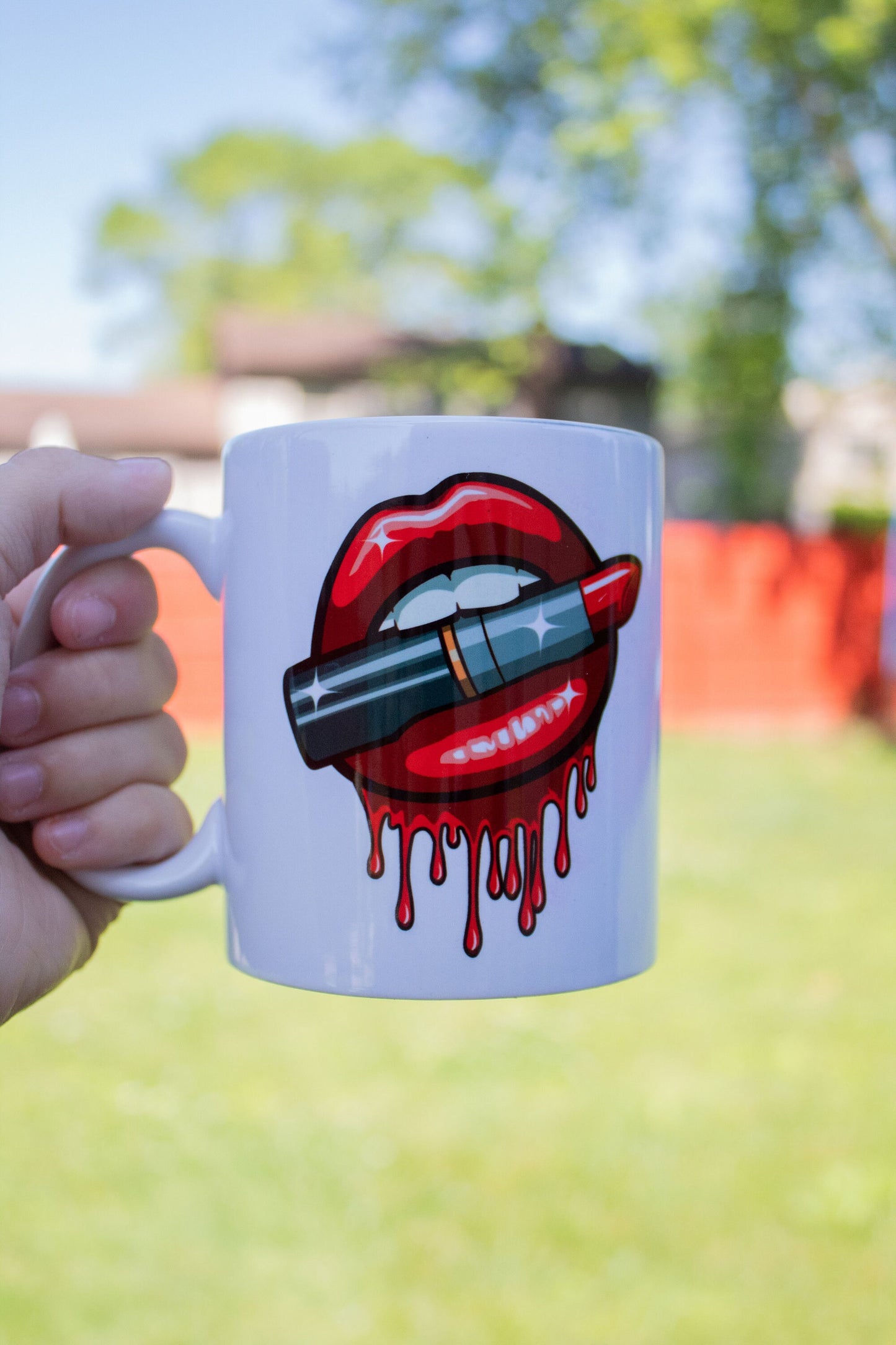 LipStick Mug, Gift for Birthdays, Mothers Day, Girlfriends, Sisters, gift for her, special for any woman