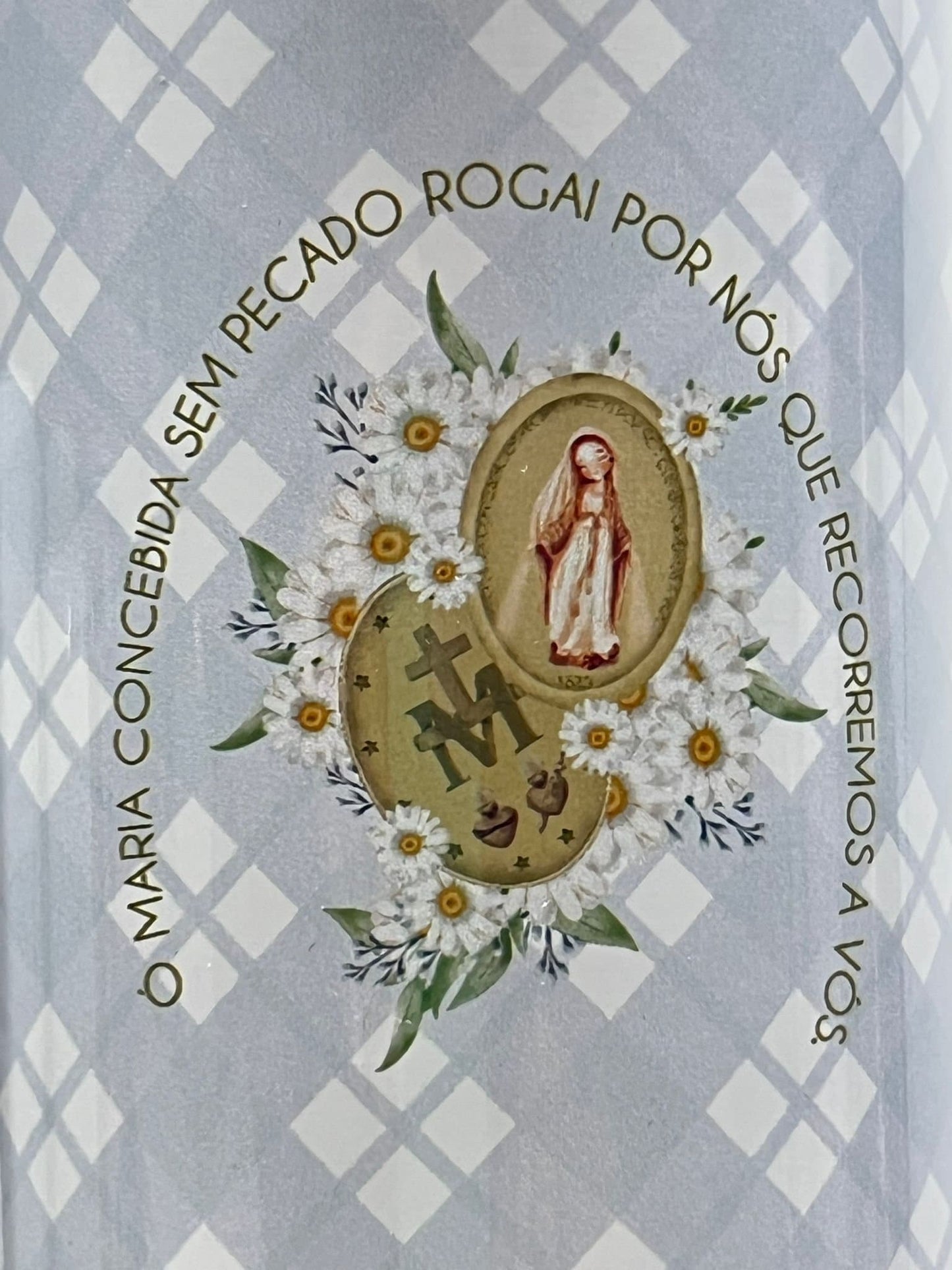 Tumbler Nossa Senhora das Gracas - Our Lady of Grace Mother's Day, a perfect gift for a catholic devout