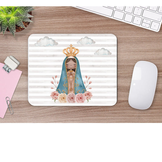Cute Nossa Senhora Aparecida / Our Lady Aparecida Mouse Pad
