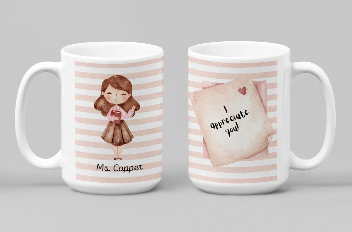 Teacher mug Gift For Birthdays, Teacher Appreciation Week, Mothers Day