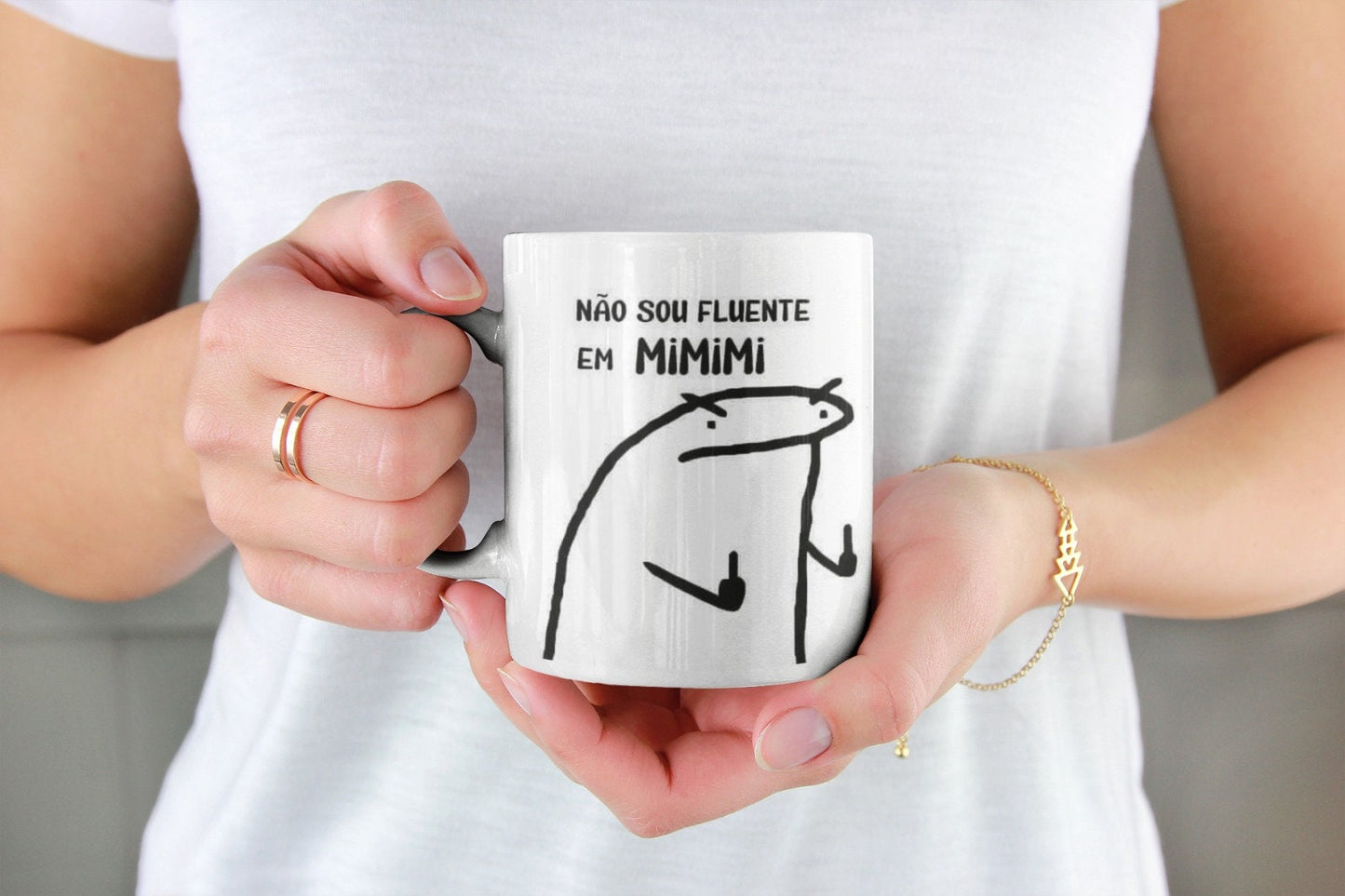 Flork Meme Mug, Brazilian Funny Meme, Gifts for Friends