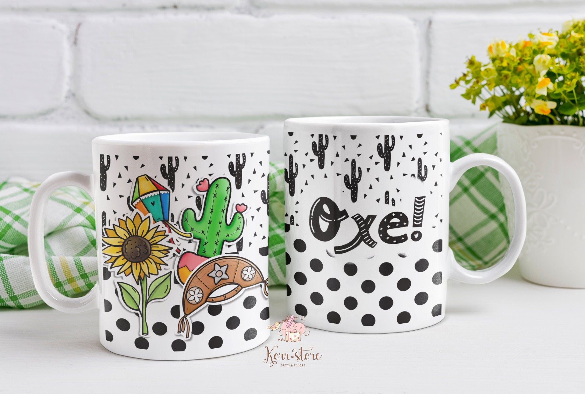 Festa Junina Brazilian Feast mug Arraia Sao Joao, Santo Antonio canecas